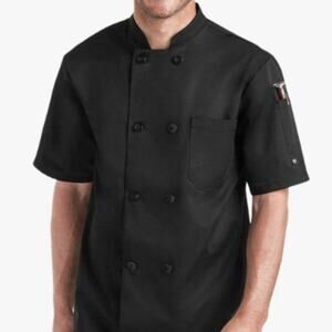 Chef Uniforms Men's Classic Chef Coat Size M